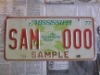 Wholesale car number plate