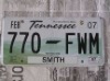 Wholesale car number plate