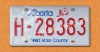 Wholesale License Number Plate