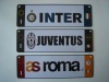 Italy license plate for footbal club
