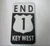 road license plate