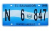 Wholesale El Salvador plate