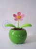 Wholesale solar power artificial flower