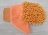 Wholesale Wash Mitten dotted gloves