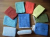 cleaning towel & cleaning sponge