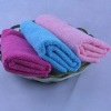 Wholesale 33*75cm microfiber towel wax towel polishing cloth sky blue