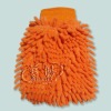 Chenille car mitt