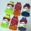 Chenille cleaning mitt