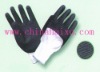 Nylon knit working glove
