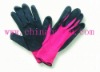 Wholesale coated black nitrile safety glove
