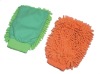 Wholesale high quality and good absorbing microfiber chenille gloves
