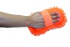 chenille glove (ONE side, arious color)