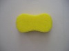 PU U shape cleaning car sponge LS-D015