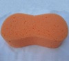 Wholesale orange color car wash sponge