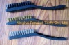 Wholesale black plastic handle wire brushes
