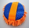 Wholesale microfiber mesh scrubber and sponge, Microfiber chenille sponge