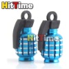 Wholesale Metal Tyre Valve Dust Caps Grenade Car Motorcycle Free Air Mail ONLY Wholesale