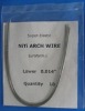 Wholesale dental Orthodontic NiTi arch wire(Rectangular)