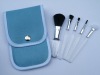 Wholesale 5pcs goat hair gift cosmetic brush with bag