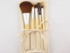 Wholesale 5pcs Bambbo Handle Makeup Brush Set