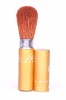 Wholesale fashional retractable powder brush with crystal