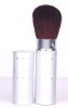 Wholesale high grade fashional retractable powder brush with crystal