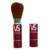 Wholesale red metal retractable powder brush