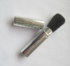 Wholesale silver goat hair retractable powder brush