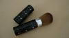 Wholesale high quality retractable makeup brush with crystal
