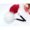 Wholesale white turkey feather cosmetic brush
