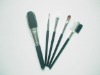 Wholesale 5pcs gift cosmetic brush set/ makeup brush set