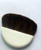 Wholesale white goat hair compact powder brush