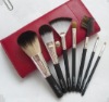 Wholesale travel cosmetic brush set/ makeup brush set
