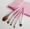 Wholesale mini makeup brush set, cosmetic brush set