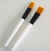 Wholesale white handle facial mask brush