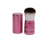 Wholesale high grade fashional pink cosmetic kabuki brush with cap