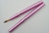 Wholesale nylon hair retractable lip brush