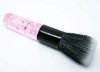 Acrylic handle cosmetic brush