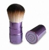 synthetic retractable makeup brush