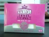 printing designing for cosmetic cotton pad(100pcs)