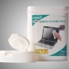 Wholesale wet screen cleaning wipe with 65 applications