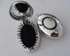 Wholesale cosmetic mirror with hair comb