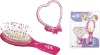 Comfort massage plastic comb and mirror(3055)