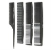 Wholesale Salon Stylist Carbon Comb 4 Pack Set