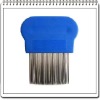 louse comb with long teeth