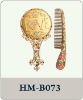 metal Mirror with comb