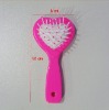 Fashion heart shaped hair travel brush