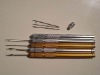 Wholesale hair extension pulling neeedles metal handles