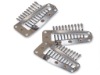 waterdrop shape Stainless steel wig clips/ hair extension clips/Hair extension clips with rubber