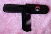Pocket Foldable Comb CUTE Comb BLACK